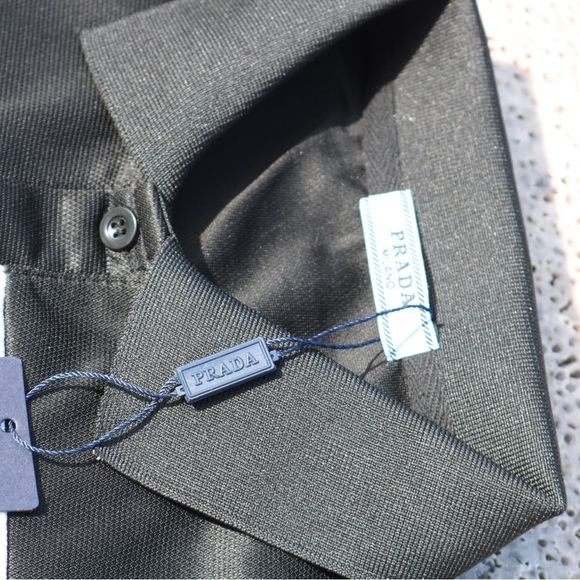 Prada Black and White Polo Shirt - Picture 5 of 8